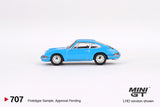 1:64 Porsche 901 1963 -- 'Quickblau' Blue -- Mini GT MGT00707