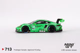 (Pre-Order) 1:64 2023 Sebring 12 Hr -- Porsche 911 GT3 R #80 GTD AO Racing “REXY” -- Mini GT