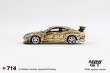 (Pre-Order) 1:64 Nissan Silvia (S15) -- Top Secret D1GP -- Mini GT