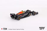 (Pre-Order) 1:64 2023 Max Verstappen -- Bahrain GP Winner -- Red Bull Racing RB19 -- Mini GT F1