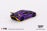 (Pre-Order) 1:64 Lamborghini Huracán STO -- Viola Pasifae (Purple) -- Mini GT
