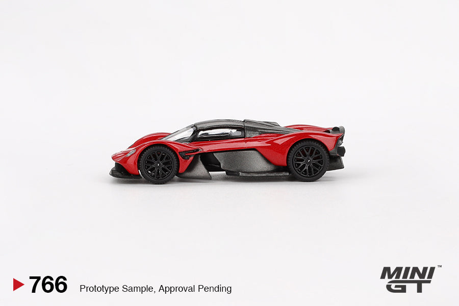 1:64 Aston Martin Valkyrie -- Hyper Red -- Mini GT MGT00766