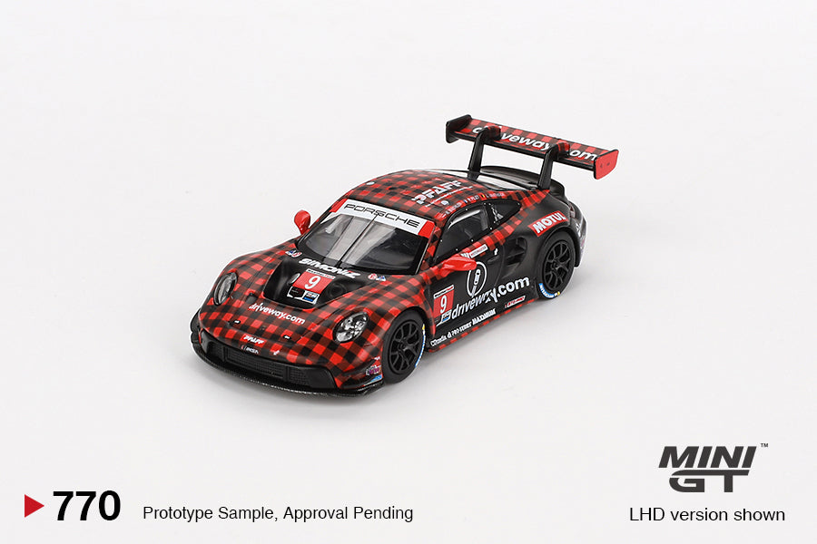 1:64 2023 12 Hours Sebring Winner - #9 Porsche 911 GT3 (992) -- Mini G