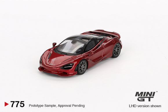 (Pre-Order) 1:64 McLaren 750S -- Amaranth Red -- Mini GT