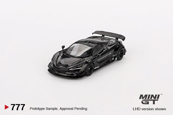 (Pre-Order) 1:64 McLaren 720S LB-Works -- Black -- Mini GT