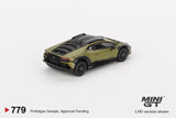 (Pre-Order) 1:64 Lamborghini Huracán Sterrato -- Verde Gea Matt -- Mini GT