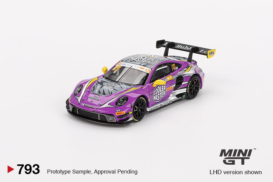 2台セット　MINI Rginia VI IMSA 2023 Racing AO #80 R GT3 911 Porsche #872 GT Mini R　#27　#28 GT3 911 GT　PORSCHE ミニカー