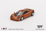 (Pre-Order) 1:64 McLaren F1 -- Yquem (Golden Orange) -- Mini GT