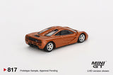 (Pre-Order) 1:64 McLaren F1 -- Yquem (Golden Orange) -- Mini GT