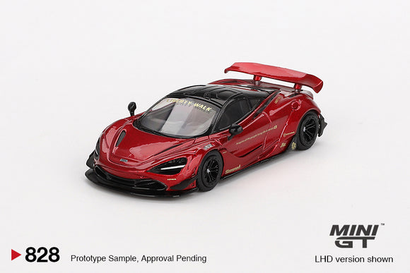 (Pre-Order) 1:64 McLaren 720S LB-Works -- Gem Red -- Mini GT