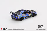 1:64 Nissan Silvia (S15) -- #46 D-MAX Racing 2023 D1 GP -- Mini GT MGT00857