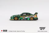 (Pre-Order) 1:64 Nissan LB-Super Silhouette S15 Silvia LBWK -- 2024 Fausto Racing -- Mini GT MGT00858