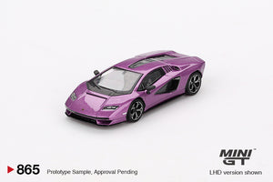 (Pre-Order) 1:64 Lamborghini Countach LPI 800-4 -- Viola 30th -- Mini GT MGT00851