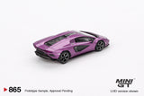 (Pre-Order) 1:64 Lamborghini Countach LPI 800-4 -- Viola 30th -- Mini GT MGT00851