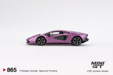 (Pre-Order) 1:64 Lamborghini Countach LPI 800-4 -- Viola 30th -- Mini GT MGT00851