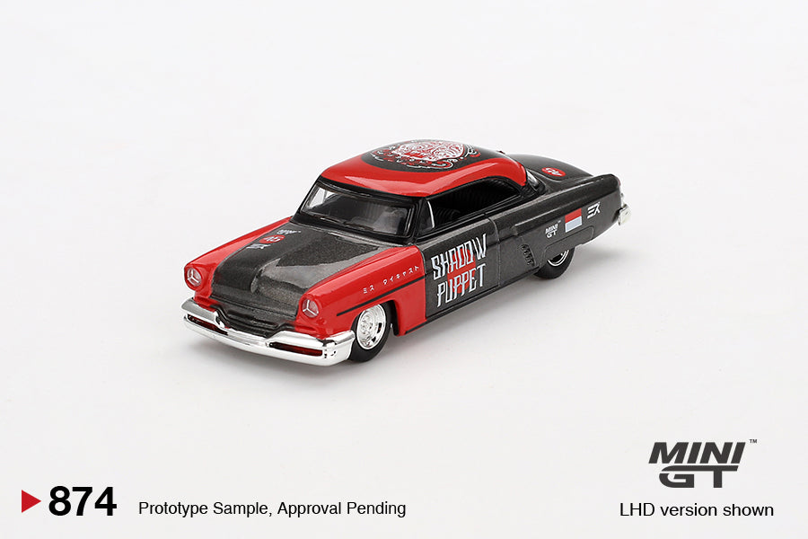 1:64 Lincoln Capri Hot Rod 1954 -- Shadow Puppet -- Mini GT x MIZU MGT