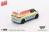 (Pre-Order) 1:64 Volkswagen ID. Buzz  Prototype -- Rainbow -- Mini GT MGT00899