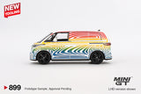 (Pre-Order) 1:64 Volkswagen ID. Buzz  Prototype -- Rainbow -- Mini GT MGT00899