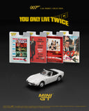 (Pre-Order) 1:64 Toyota 2000GT Roadster "You Only Live Twice" -- James Bond Collection -- Mini GT