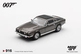 (Pre-Order) 1:64 Aston Martin V8 Vantage "The Living Daylights" -- James Bond Collection -- Mini GT