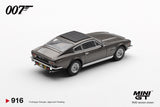 (Pre-Order) 1:64 Aston Martin V8 Vantage "The Living Daylights" -- James Bond Collection -- Mini GT