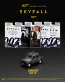 (Pre-Order) 1:64 Land Rover Defender 110 Crew Cab “Skyfall” -- James Bond Collection -- Mini GT