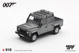 (Pre-Order) 1:64 Land Rover Defender 110 Crew Cab “Skyfall” -- James Bond Collection -- Mini GT