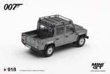 (Pre-Order) 1:64 Land Rover Defender 110 Crew Cab “Skyfall” -- James Bond Collection -- Mini GT
