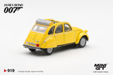 (Pre-Order) 1:64 Citroën 2CV "For Your Eyes Only" -- James Bond Collection -- Mini GT