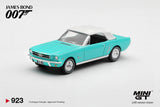 (Pre-Order) 1:64 Ford Mustang Convertible 1965 "Thunderball"  -- James Bond Collection -- Mini GT