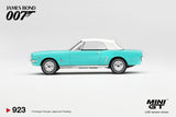(Pre-Order) 1:64 Ford Mustang Convertible 1965 "Thunderball"  -- James Bond Collection -- Mini GT