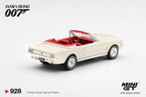 (Pre-Order) 1:64 Ford Mustang Convertible 1964 "Goldfinger" -- James Bond Collection -- Mini GT