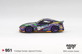 (Pre-Order) 1:64 Toyota GR Supra -- KUHL 2021 D1GP EVANGELION RACING -- Mini GT