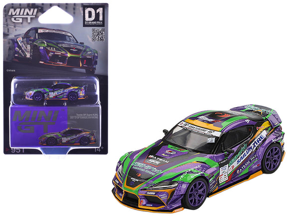 1:64 Nissan GT-R (R35) -- LB☆WORKS -- LBWK Kuma Graffiti -- Mini GT