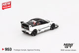 (Pre-Order) 1:64 Mazda AZ-1 Liberty Walk LB40 -- White 2024 Tokyo Auto Salon -- Mini GT