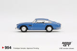 (Pre-Order) 1:64 Aston Martin DB5 -- Sierra Blue -- Mini GT