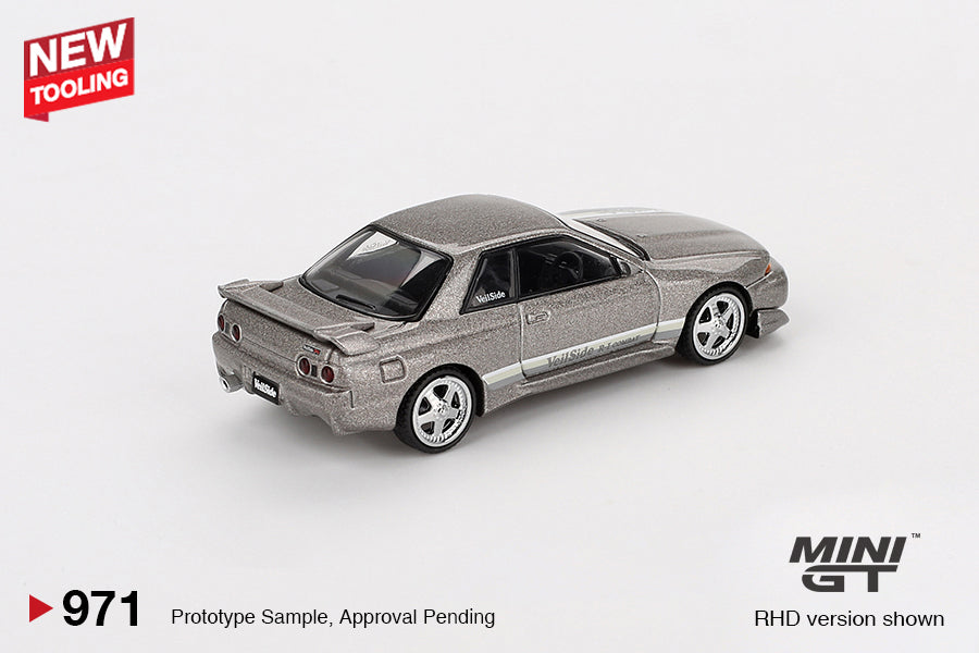 1:64 Nissan Skyline GT-R (R32) Veilside Combat C-I -- Grey -- Mini GT