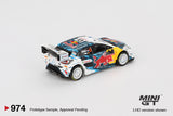 (Pre-Order) 1:64 2024 Rally Monte Carlo -- Ford Puma Rally1 #13 M-Sport Ford WRT -- Mini GT