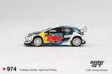 (Pre-Order) 1:64 2024 Rally Monte Carlo -- Ford Puma Rally1 #13 M-Sport Ford WRT -- Mini GT