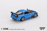 1:64 Mazda RX-7 RE-Amemiya 20B NA 3ROTOR-7  “Ama-san Go” -- Mini GT MGT01046