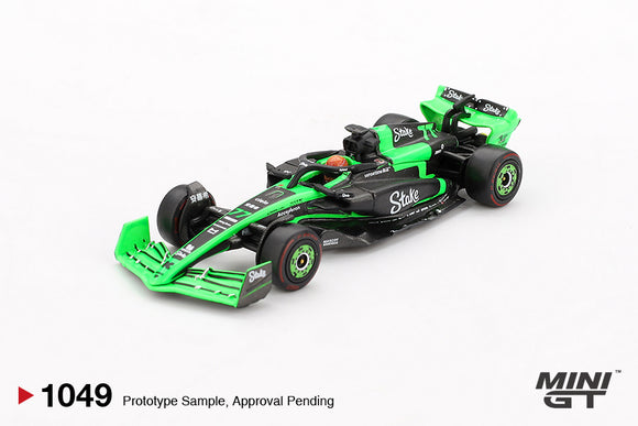 (Pre-Order) 1:64 2024 Valtteri Bottas -- Chinese GP -- Kick Sauber C44 -- Mini GT F1 MGT01049