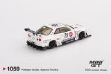 (Pre-Order) 1:64 Nissan LB-ER34 Super Silhouette -- ATHLETE/COLLET -- Mini GT MGT01059