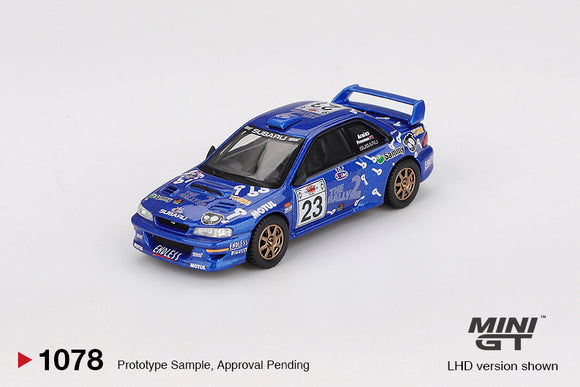 (Pre-Order) 1:64 2000 Acropolis Rally -- #23 Subaru Impreza WRC99 -- Mini GT