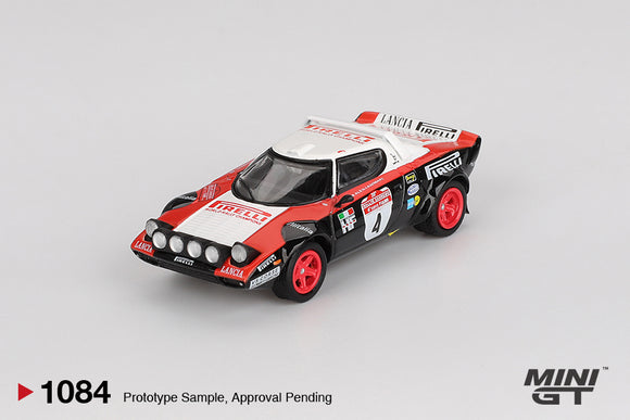 (Pre-Order) 1:64 1978 Rally Sanremo Winner -- #4 Lancia Stratos HF -- Mini GT MGT01084