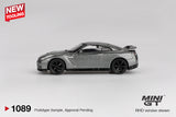 (Pre-Order) 1:64 Nissan GT-R 2013 (NISMO R35 CRS Version) -- Dark Metal Grey -- Mini GT MGT01089