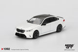 (Pre-Order) 1:64 BMW M5 (G90) Alpine -- White -- Mini GT MGT01092
