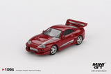 (Pre-Order) 1:64 Toyota Supra VeilSide Combat V-I -- Red -- Mini GT MGT01094