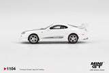(Pre-Order) 1:64 Toyota Supra VeilSide Combat V-I -- White -- Mini GT MGT01104