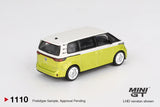 (Pre-Order) 1:64 Volkswagen ID.Buzz -- Candy White / Pomelo Yellow -- Mini GT MGT01110