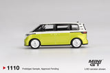 (Pre-Order) 1:64 Volkswagen ID.Buzz -- Candy White / Pomelo Yellow -- Mini GT MGT01110